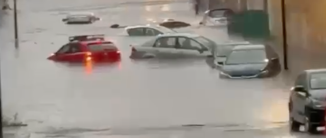 Intensas lluvias causan inundaciones en Puebla