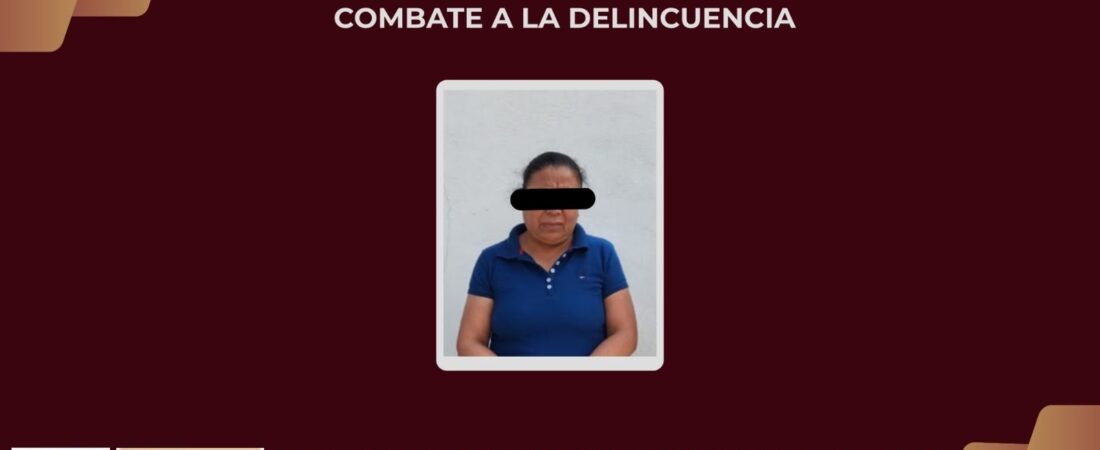 Detienen a mujer por extorsión a comerciantes en Central de Abastos de Tezontepec de Aldama
