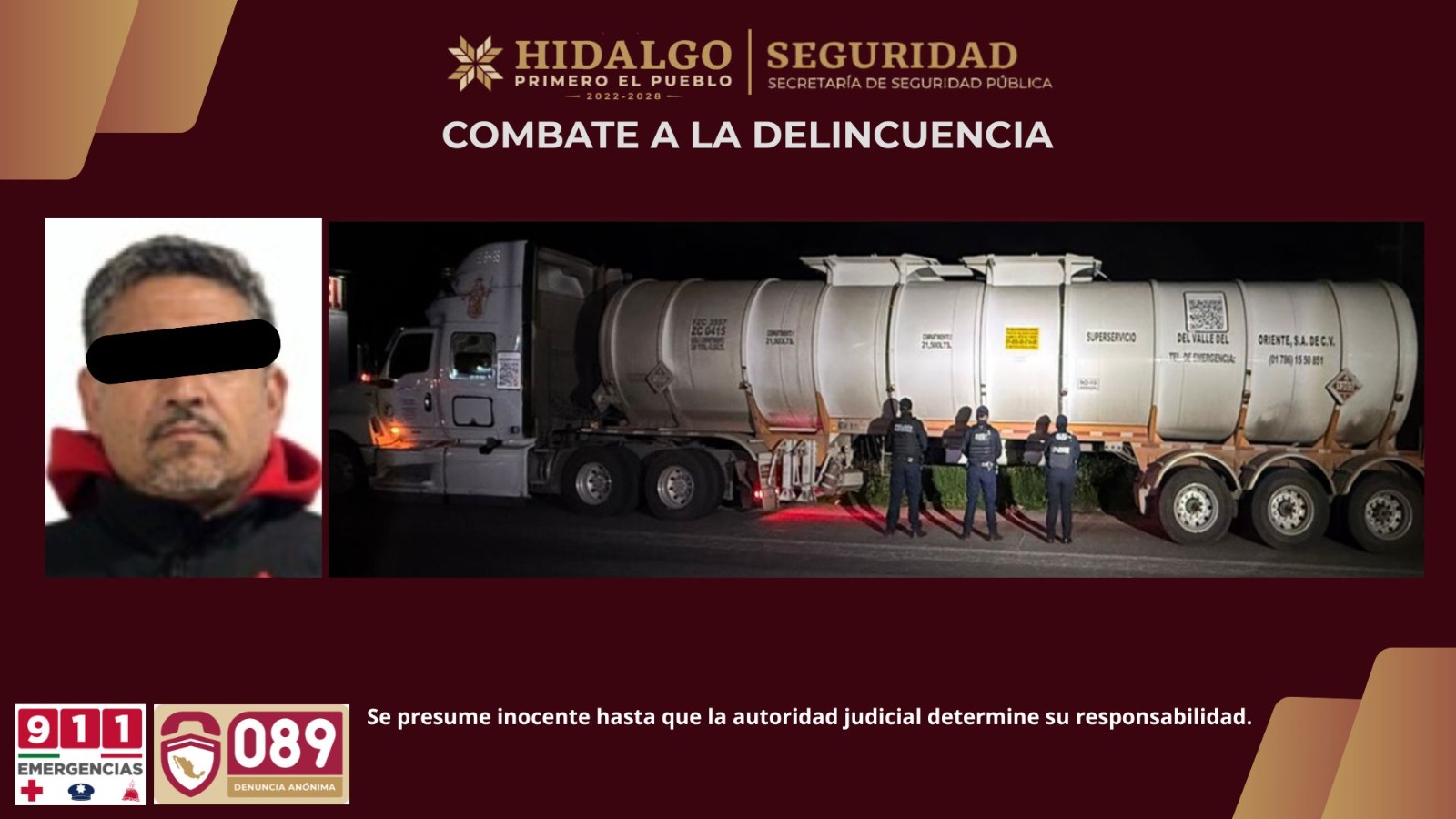 Aseguran 38 mil 700 litros de hidrocarburo de procedencia ilegal en Pachuca