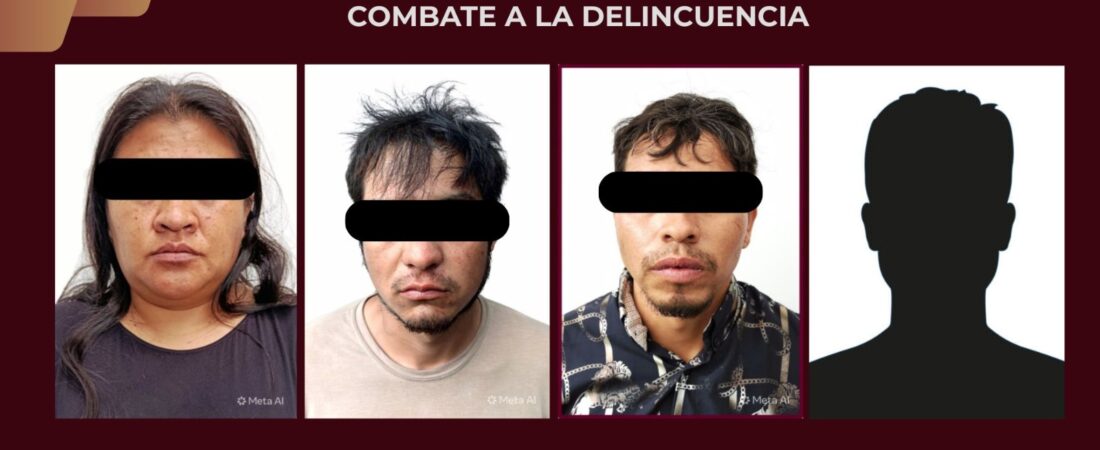 Aseguran a cuatro generadores de violencia en Tezontepec de Aldama
