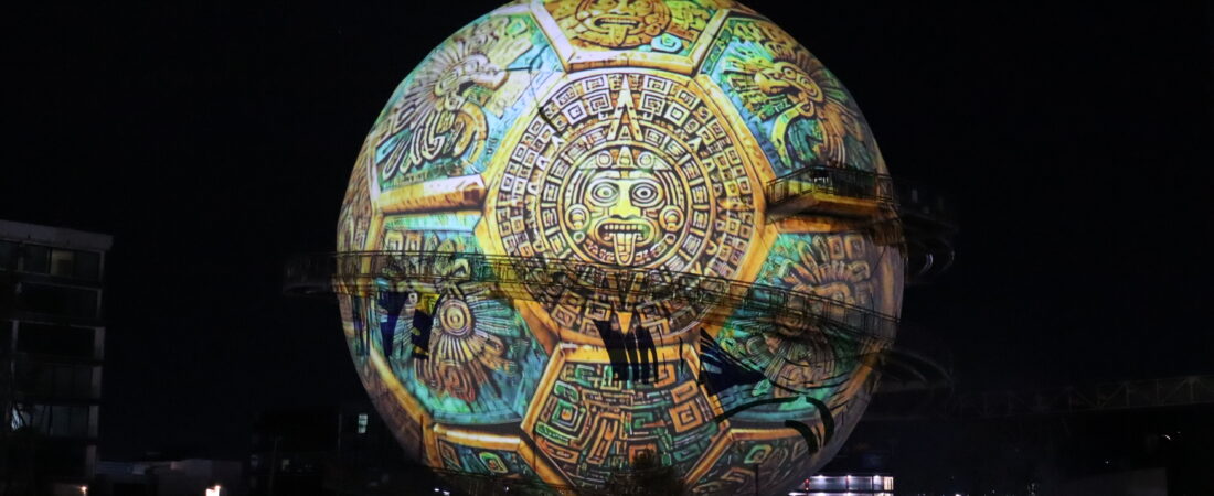 Pachuca y Real del Monte se iluminan con videomapping durante el Mundial 2026