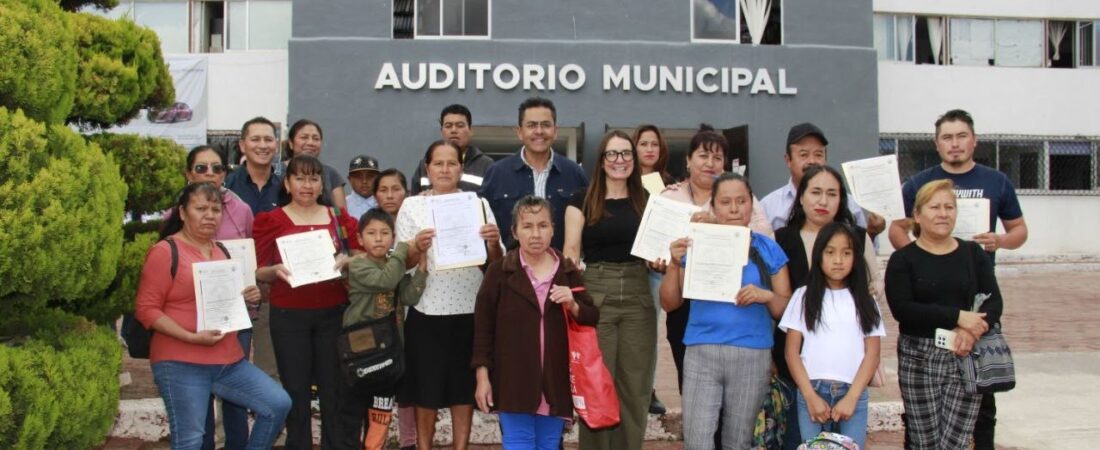 Mineral de la Reforma otorga bienestar patrimonial a vecinos de La Mesa II