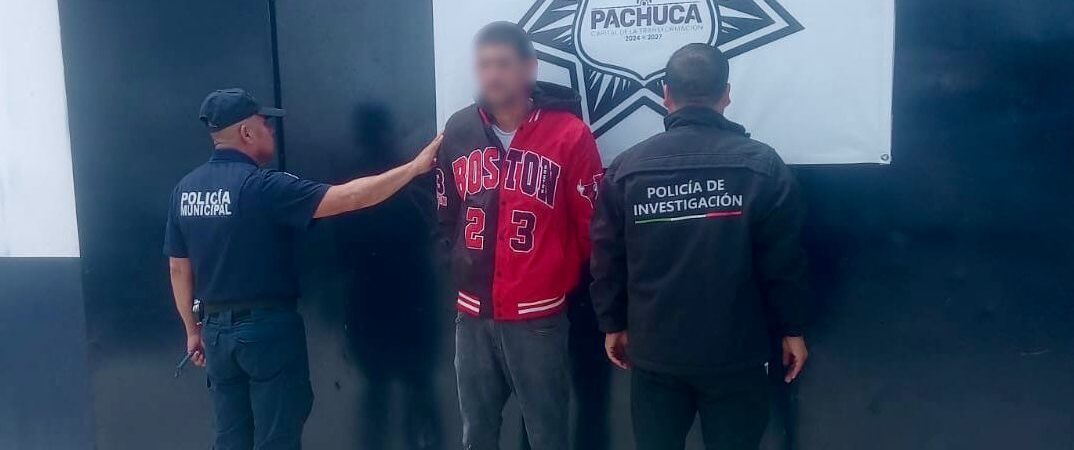 Seguridad Pública de Pachuca localiza y entrega a persona con orden de aprehensión vigente