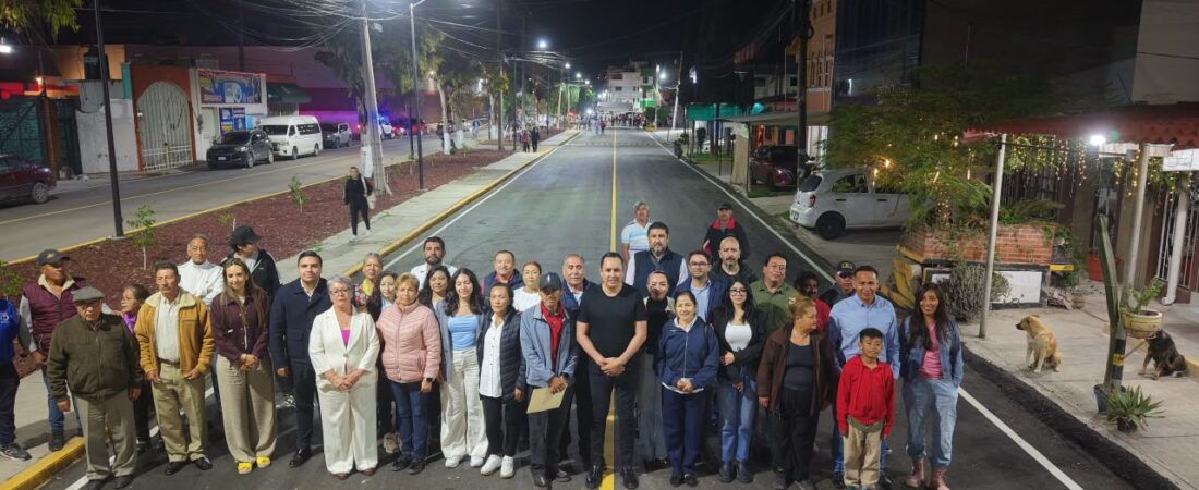 Tula de Allende fortalece su infraestructura urbana con la rehabilitación de la calle Tulipanes en la colonia El Salitre