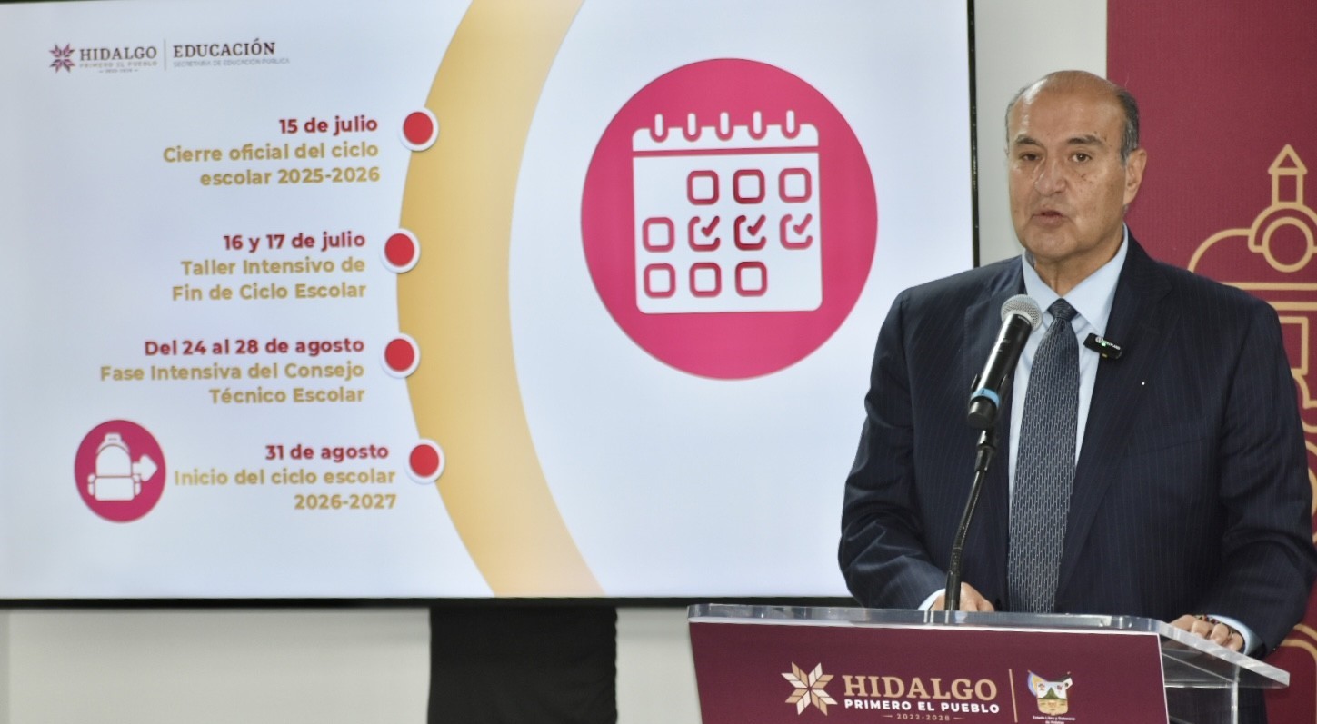Hidalgo cierra ciclo escolar con más de 210 mil egresados; deserción en bachillerato sigue siendo el principal reto