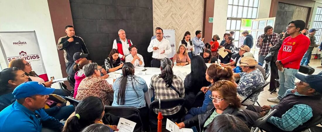 Pachuca construye su futuro con la participación de la ciudadanía