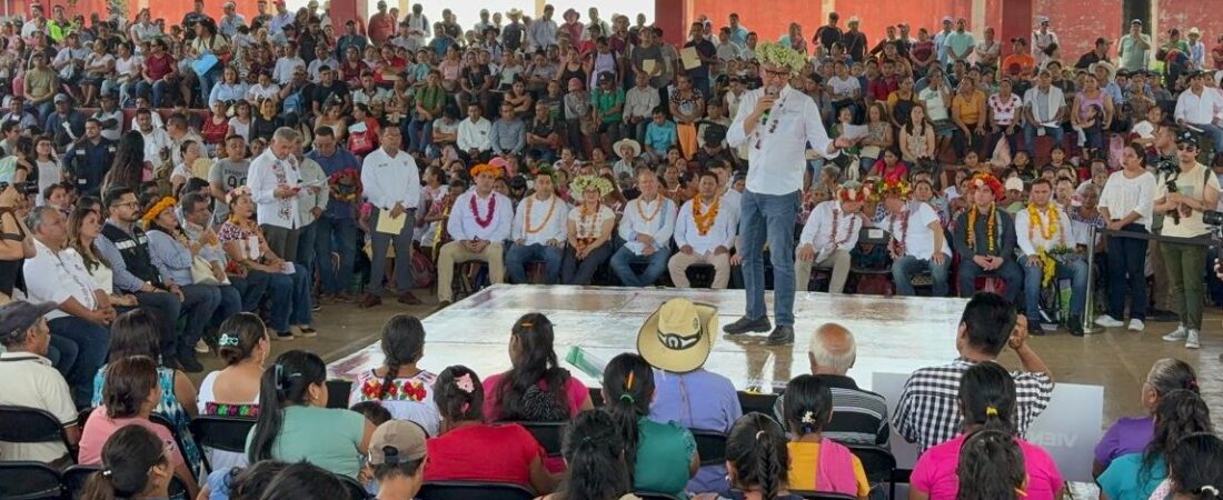 Conagua anuncia inversión de cerca de 66 mdp para obras de agua potable en Huautla
