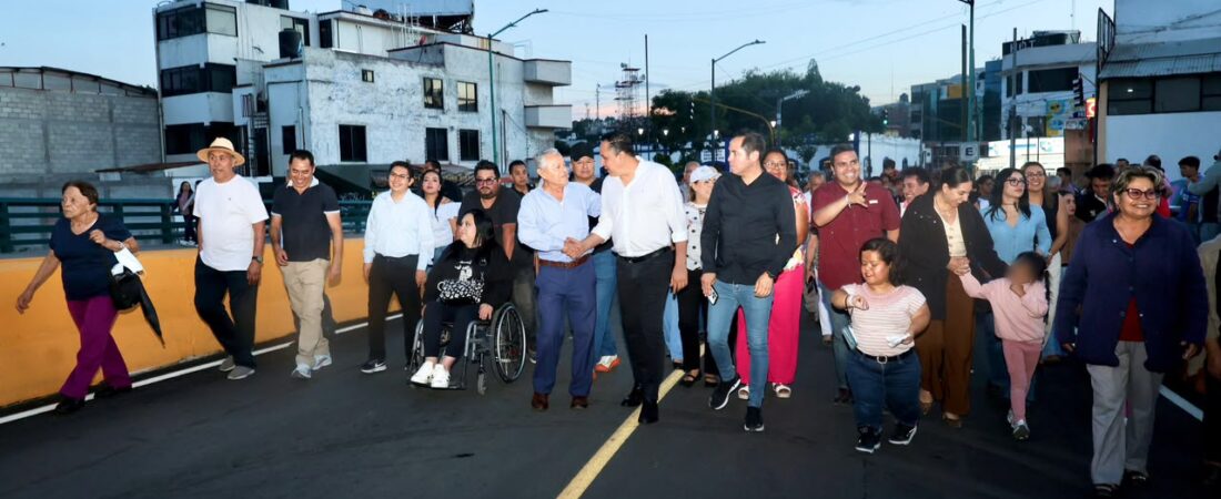 Tras años de abandono, el gobierno de Cristhian Martínez rehabilita la avenida Sur, en la colonia UHP