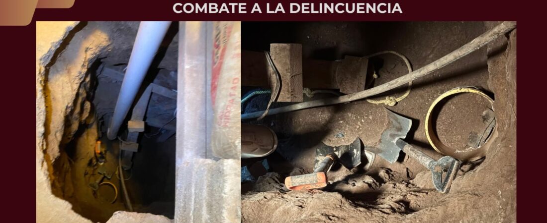 SSPH detiene a cinco y asegura túnel utilizado para el robo de hidrocarburo en Mineral de la Reforma