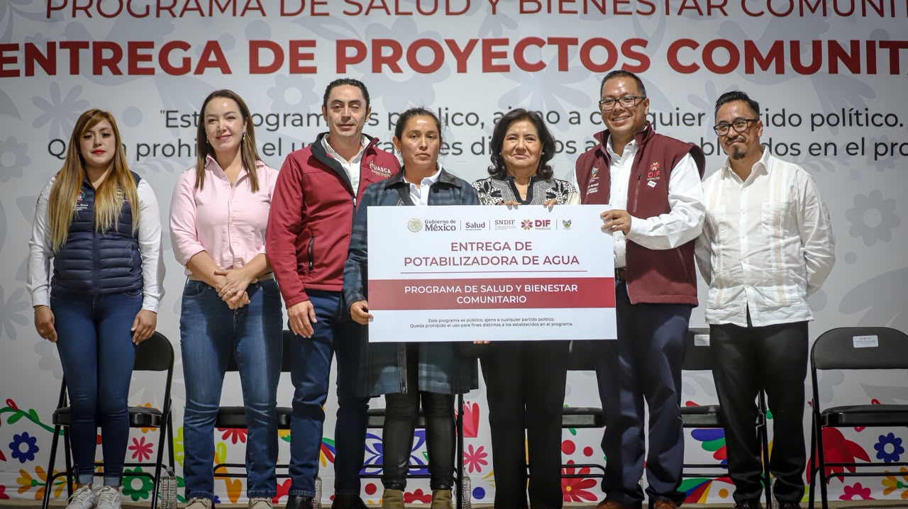 Más de 3 mdp fortalecen la tecnificación de actividades económicas comunitarias en tres municipios de Hidalgo