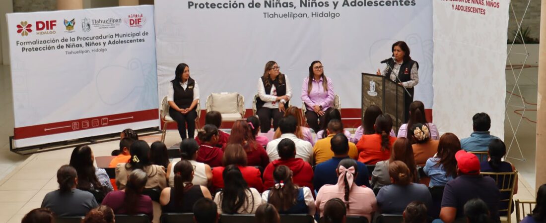 Hidalgo fortalece la protección de la infancia 