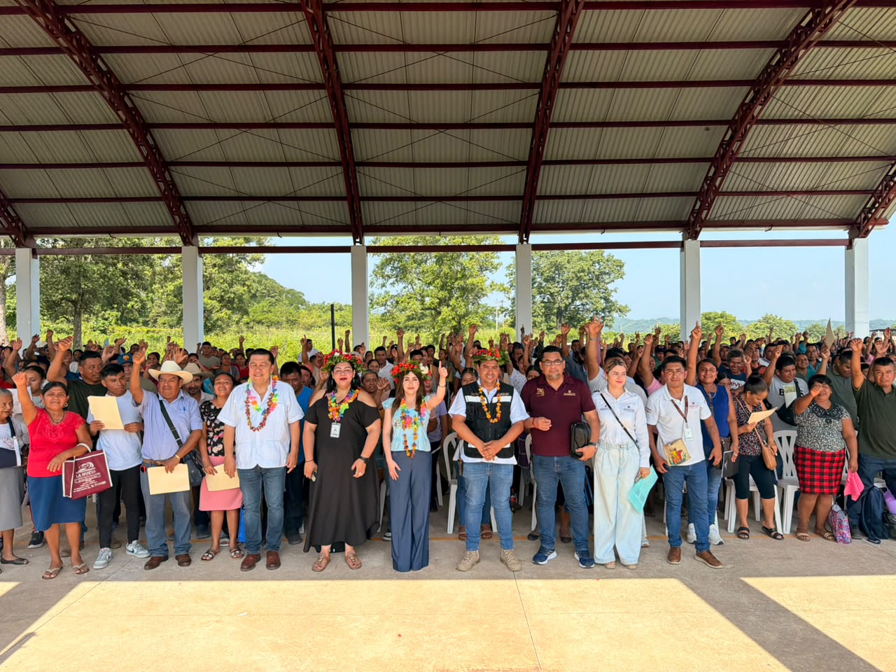 Supervisión de la Contraloría da certeza a la entrega de programas sociales en San Felipe Orizatlán