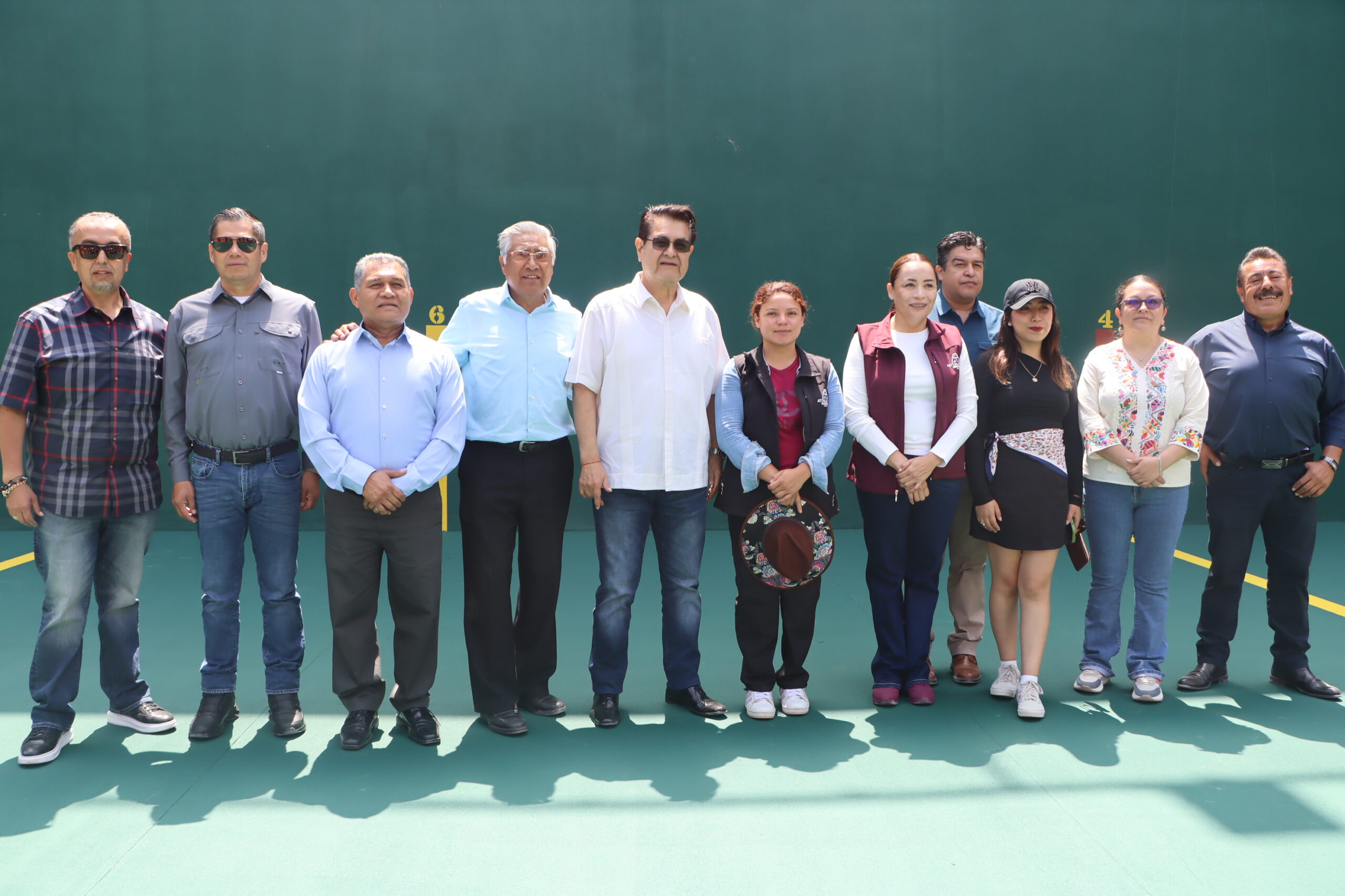Nueva cancha de frontón en Atitalaquia impulsa el deporte y fortalece la convivencia social