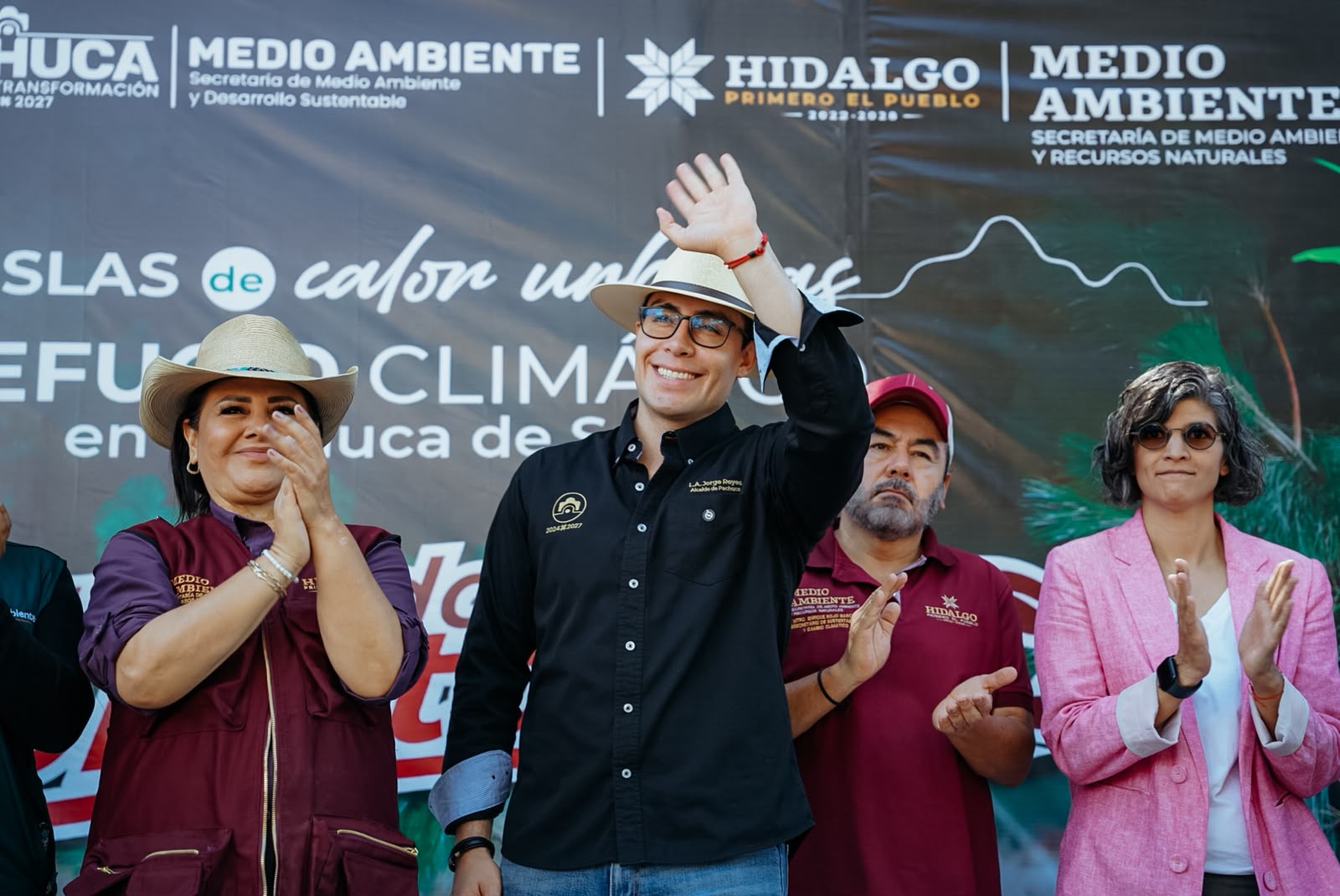 Con mil 500 nuevos árboles en la Unidad Deportiva, Pachuca avanza hacia una capital más verde