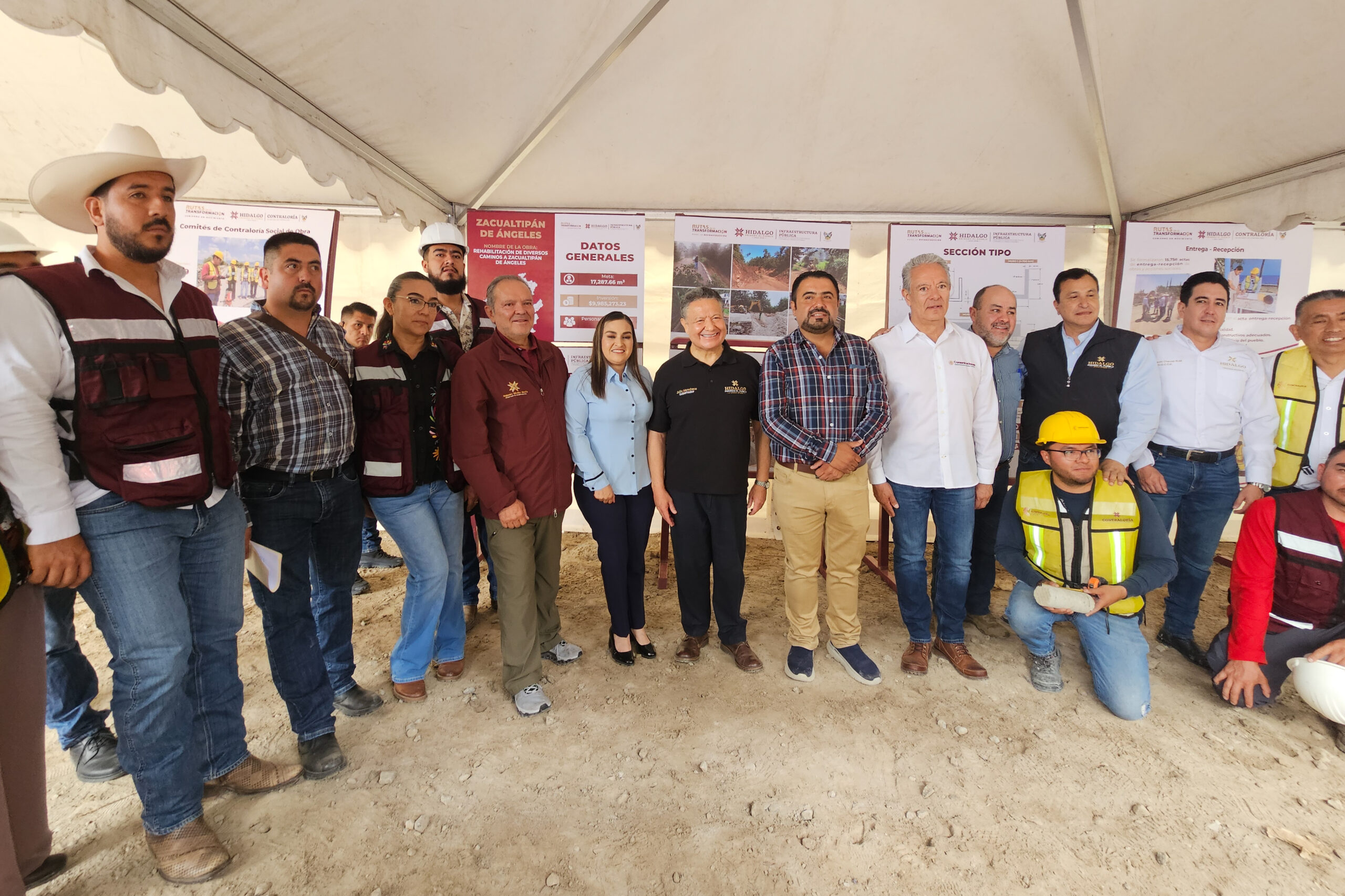 Gobierno de Hidalgo y SICT anuncian rehabilitación del tramo Zacualtipán-Tehuetlán de la carretera Pachuca-Huejutla      