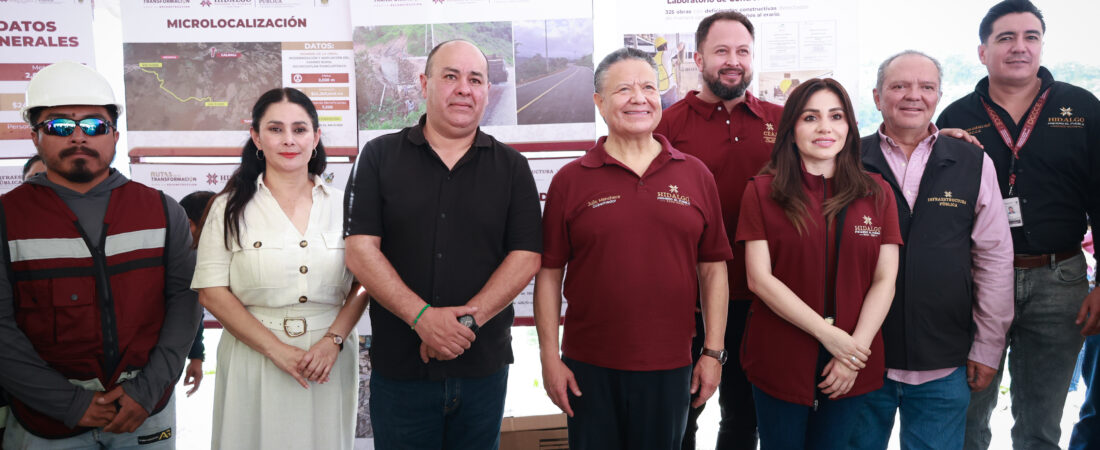 En Xochicoatlán, Julio Menchaca reafirma compromiso para reconstruir Hidalgo