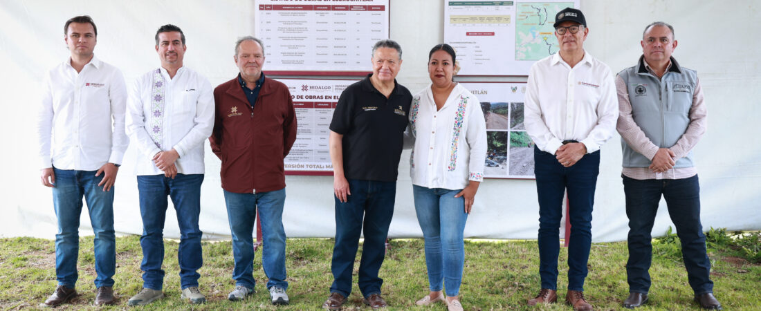 Menchaca Salazar regresa a Eloxochitlán con las Rutas para la Reconstrucción          