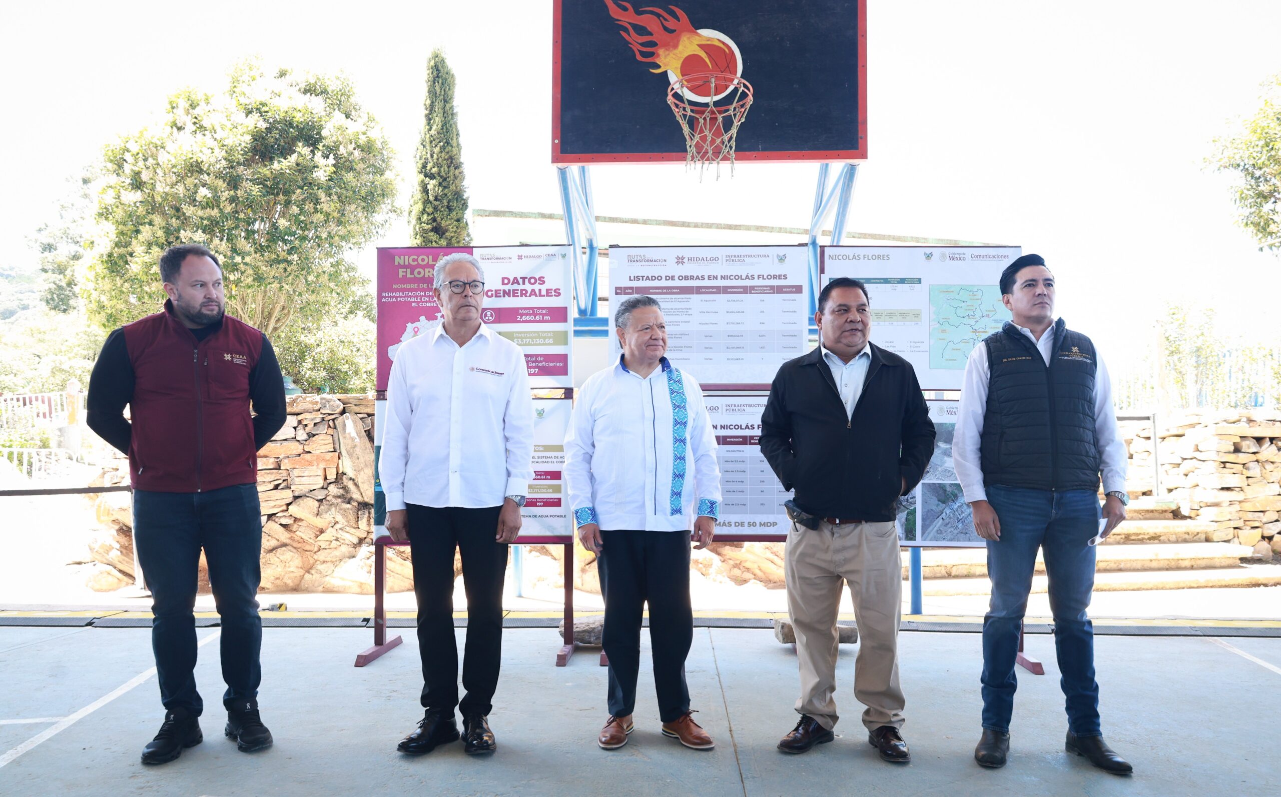Gobiernos de Hidalgo y de México aplican más de 326 millones de pesos para Nicolás Flores           