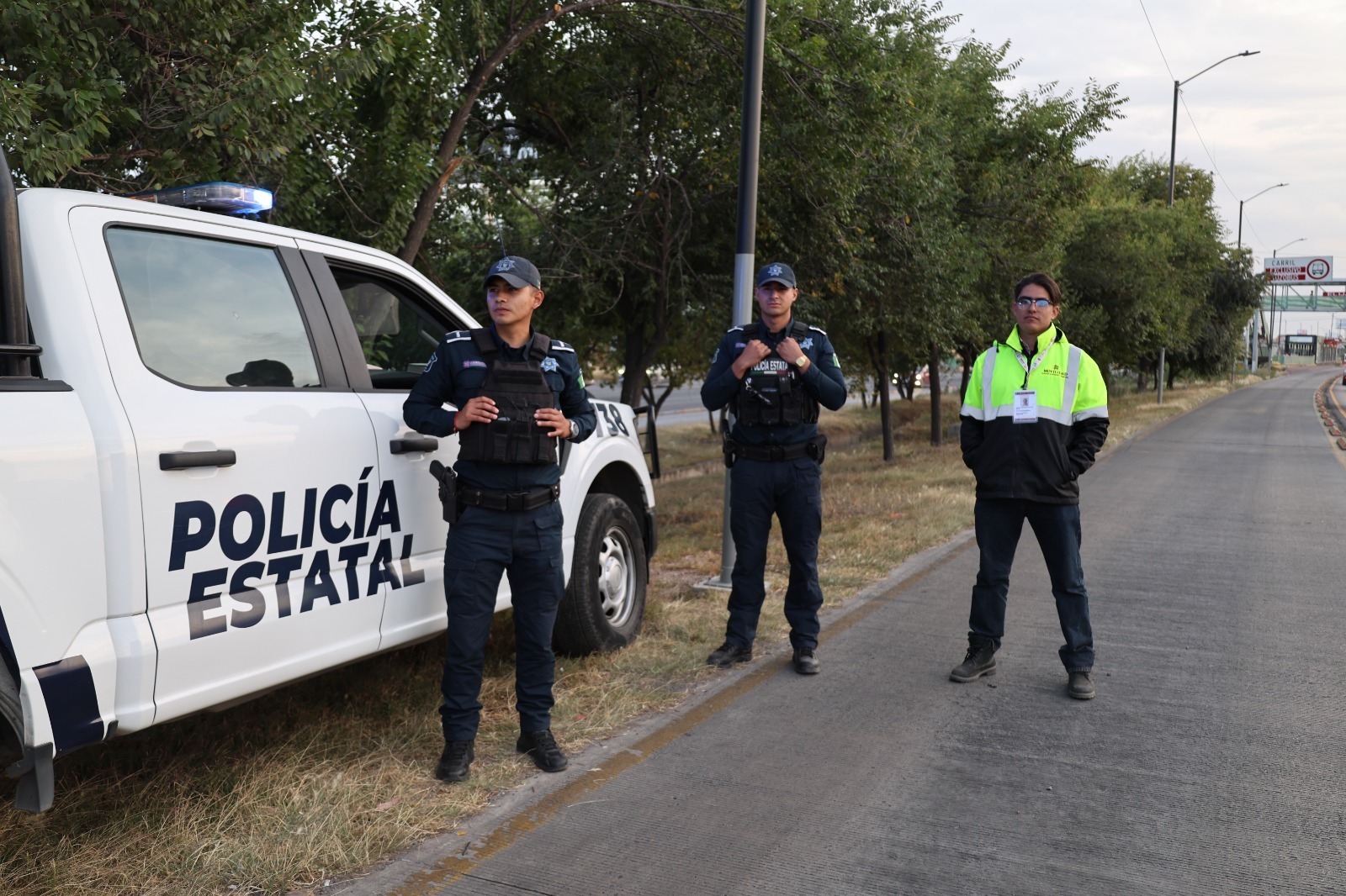 Fortalecen operativo de vigilancia para mejorar la seguridad vial en el carril exclusivo del Transporte Metropolitano 