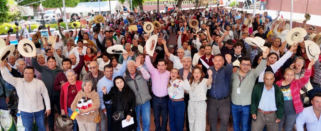 Fortalece Saderh al campo con apoyos productivos por más de 6.8 millones de pesos