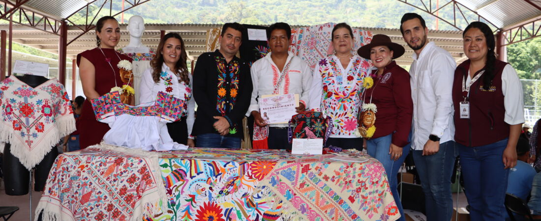 Gobierno de Hidalgo reconoce el talento artesanal en regiones Otomí-Tepehua y Huasteca