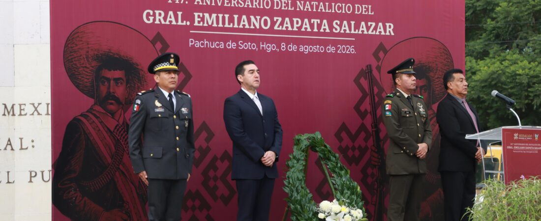 Reconocen legado de Emiliano Zapata