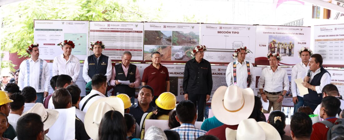 Menchaca Salazar anuncia inversión histórica de 635 millones de pesos para Tianguistengo