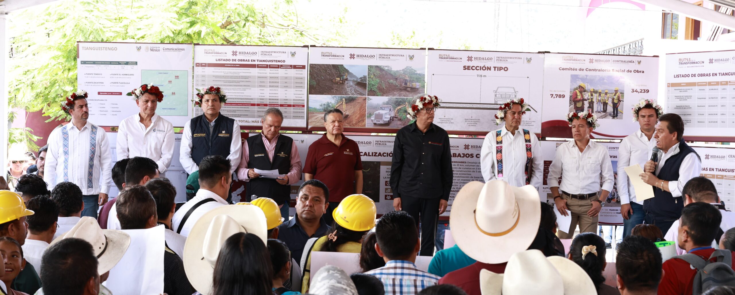 Menchaca Salazar anuncia inversión histórica de 635 millones de pesos para Tianguistengo