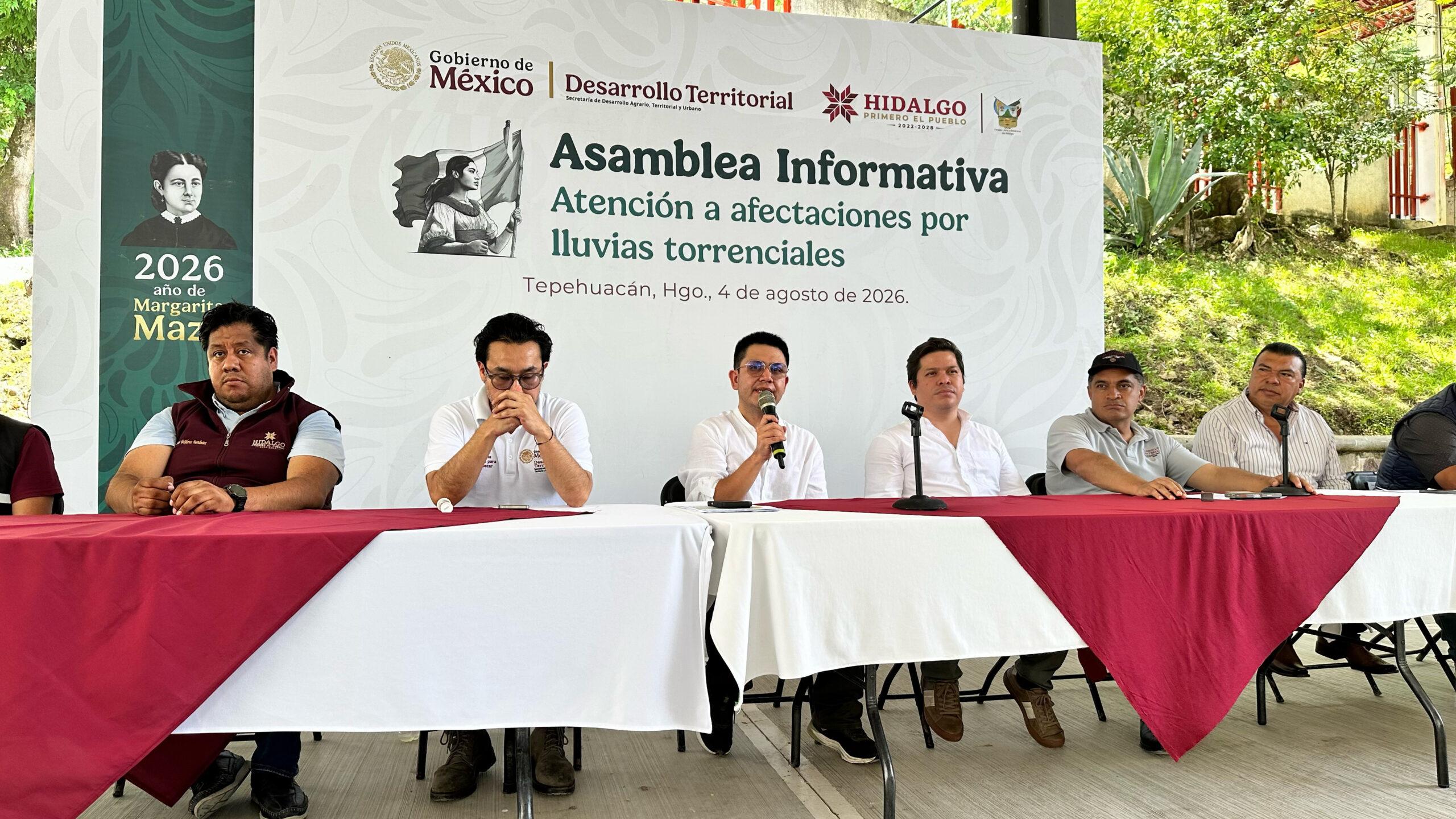 Asambleas Informativas para la Relocalización llegan a la Sierra de Hidalgo      