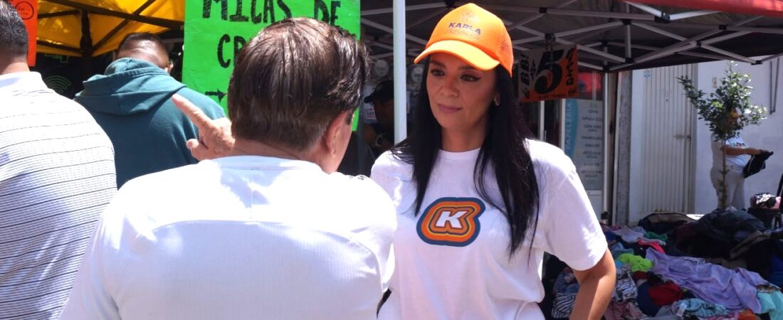 Karla Perales regresa a colonias de Mineral de la Reforma a informar su trabajo legislativo
