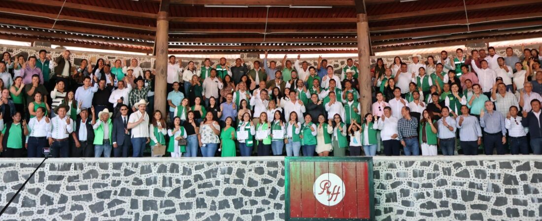 Consolidan fuerza territorial en Hidalgo: