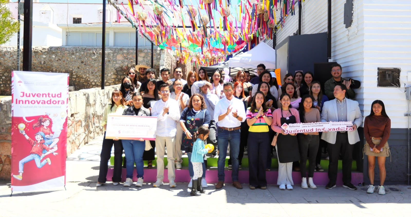DESTACA LALO MEDÉCIGO EL PAPEL ACTIVO DE LAS JUVENTUDES EN MINERAL DE LA REFORMA