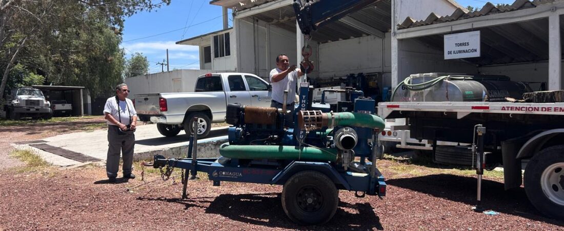 Fortalece Conagua acciones para atender emergencias durante la temporada de lluvias en Hidalgo
