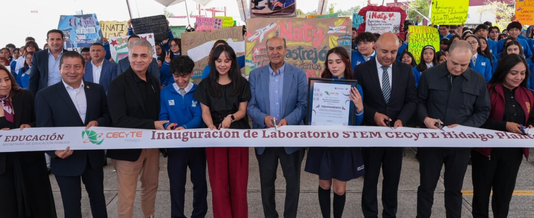 Hidalgo fortalece al CECYTEH con nuevas carreras y laboratorio STEM en Tizayuca