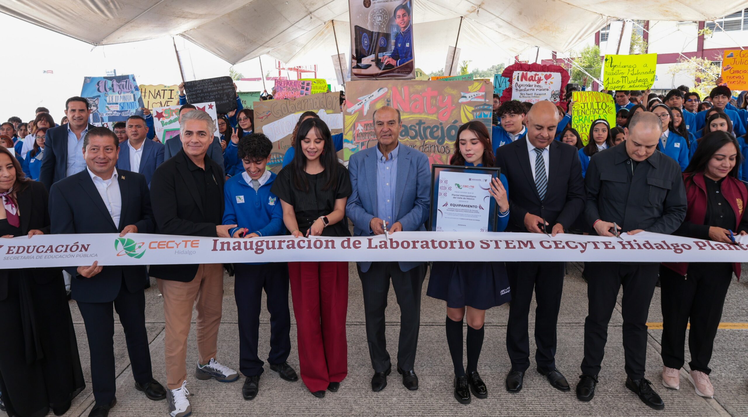 Hidalgo fortalece al CECYTEH con nuevas carreras y laboratorio STEM en Tizayuca