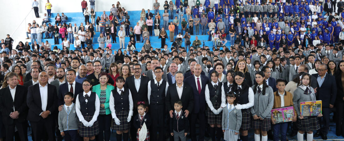 JULIO MENCHACA CONSOLIDA TRANSFORMACIÓN EDUCATIVA EN HIDALGO