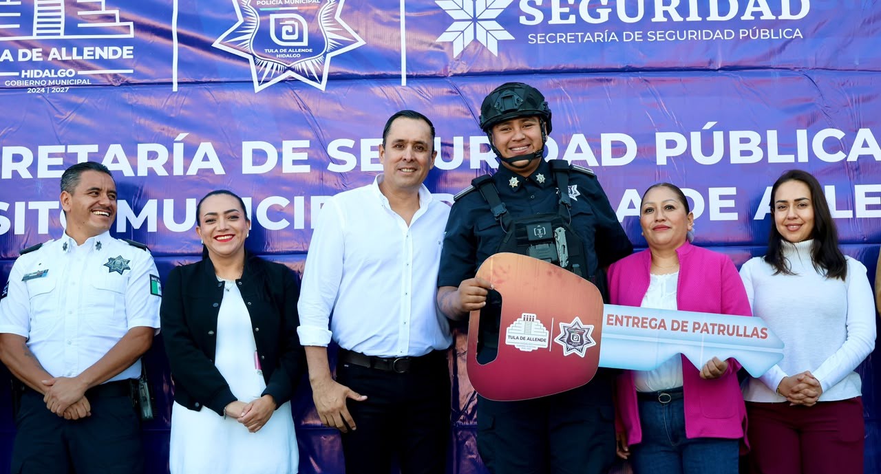 Tula fortalece su capacidad operativa en seguridad con inversión superior a 6 mdp