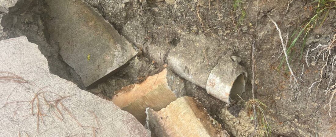 Caasim supervisa afectaciones en infraestructura hidráulica de Mineral del Monte 