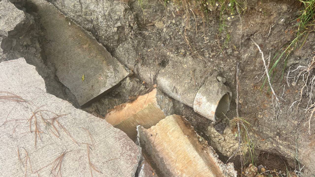 Caasim supervisa afectaciones en infraestructura hidráulica de Mineral del Monte