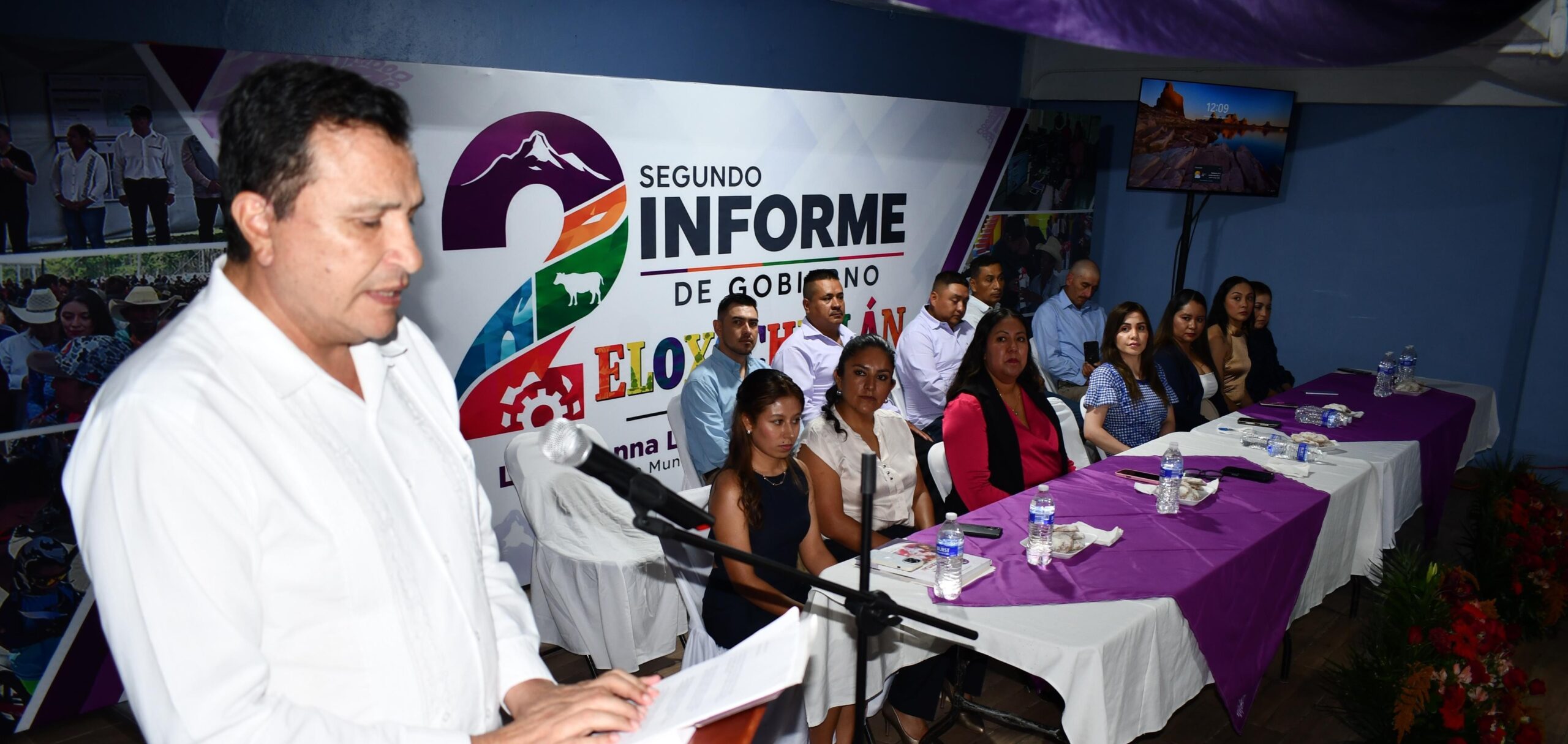 Álvaro Bardales reconoce avance en Eloxochitlán