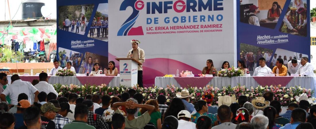 SIERRA Y HUASTECA EJEMPLO DE UNIDAD, RECONSTRUCCIÓN Y PAZ SOCIAL DURANTE LOS SEGUNDOS INFORMES MUNICIPALES