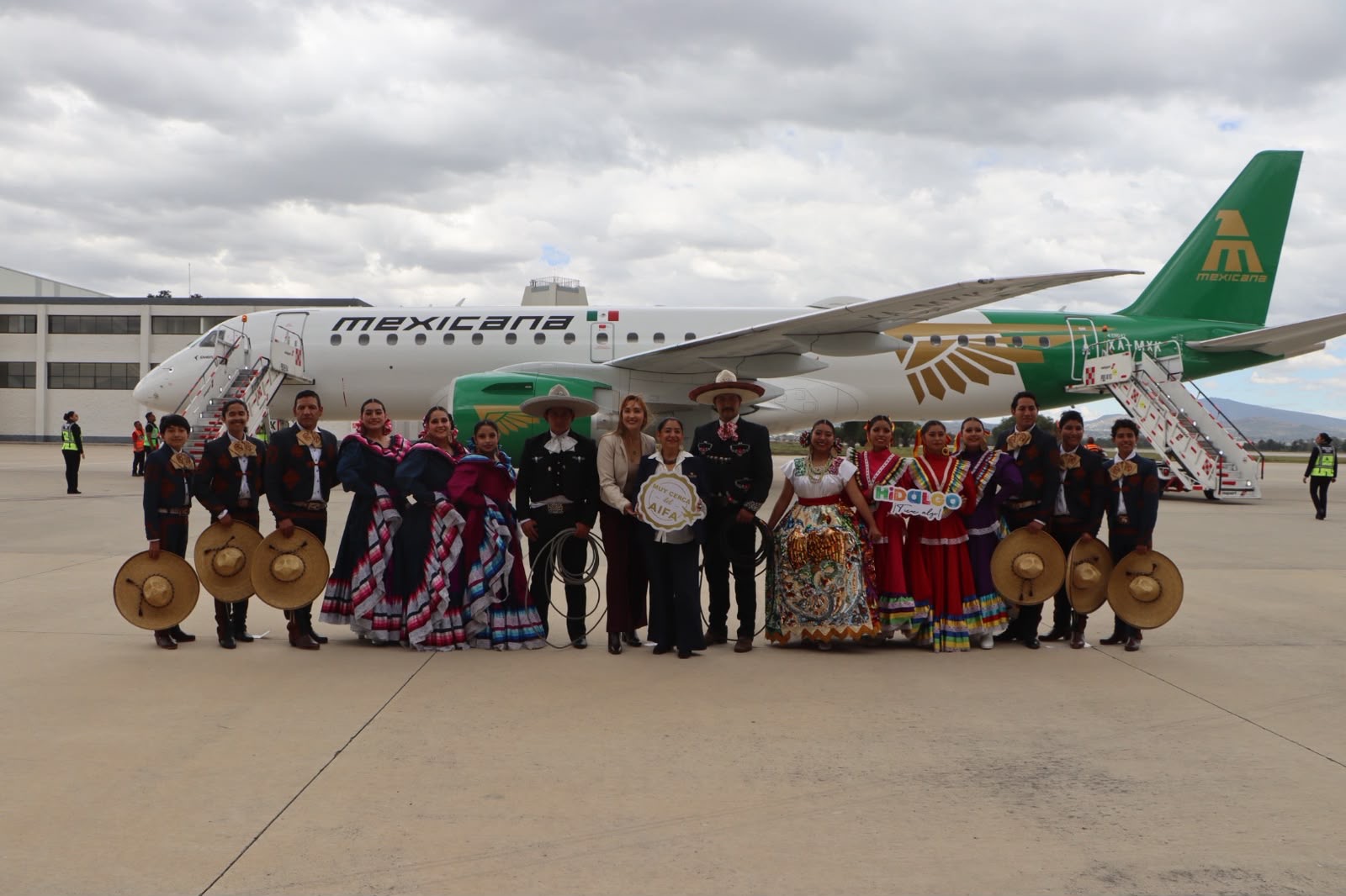 Hidalgo reconoce expansión área de Mexicana en AIFA
