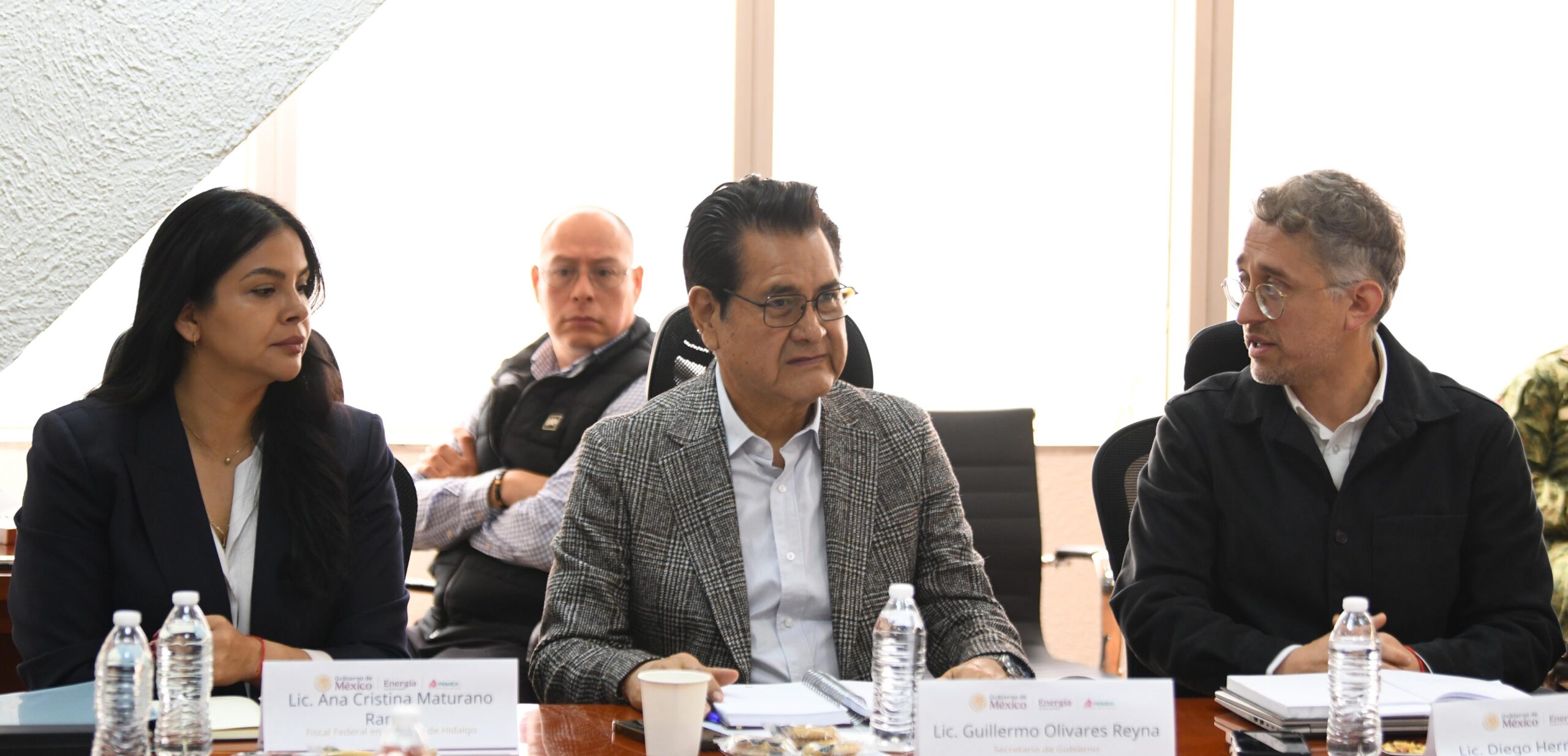 Refuerzan estrategia de seguridad en Hidalgo mediante coordinación con Pemex