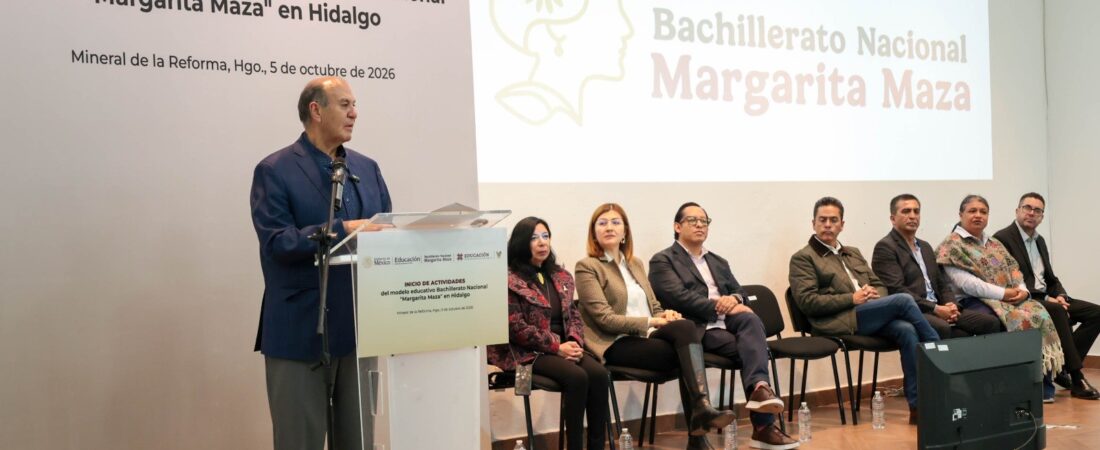 Hidalgo pone en marcha ocho planteles del Bachillerato Nacional “Margarita Maza”