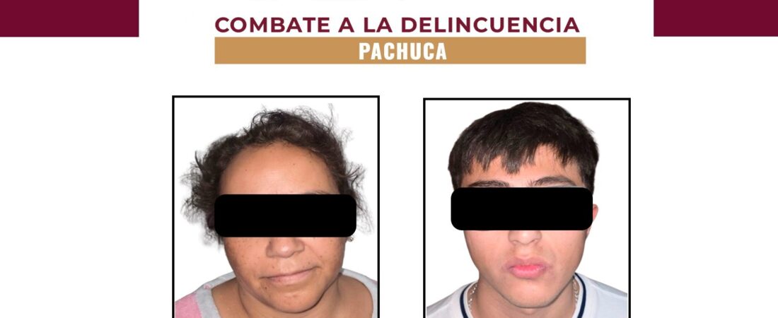 SSPH detiene a dos personas y asegura 640 dosis de presuntas drogas