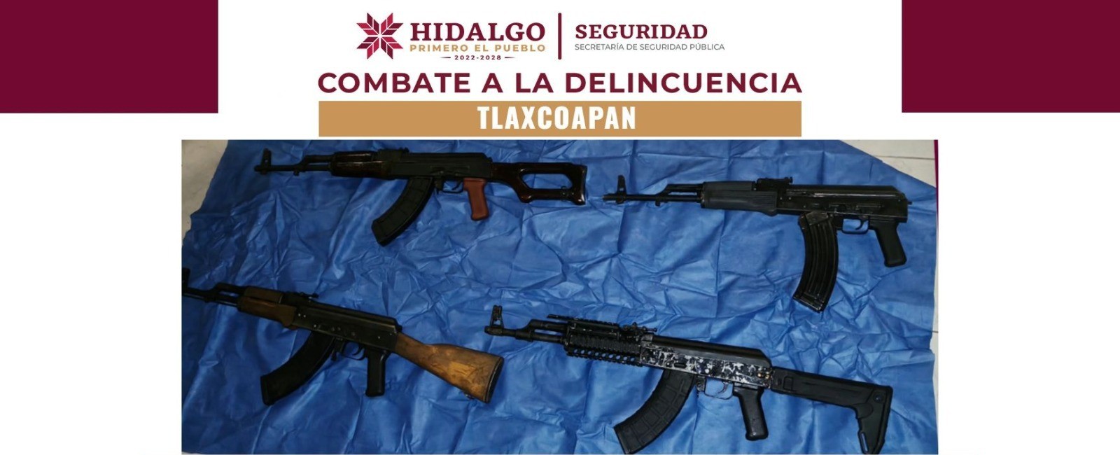 SSPH desmantela punto presuntamente utilizado para la venta y distribución de narcóticos en Tlaxcoapan