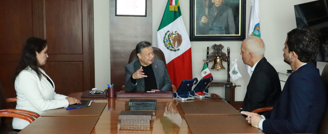 Menchaca fortalece cooperación hacendaria con la Unión Europea