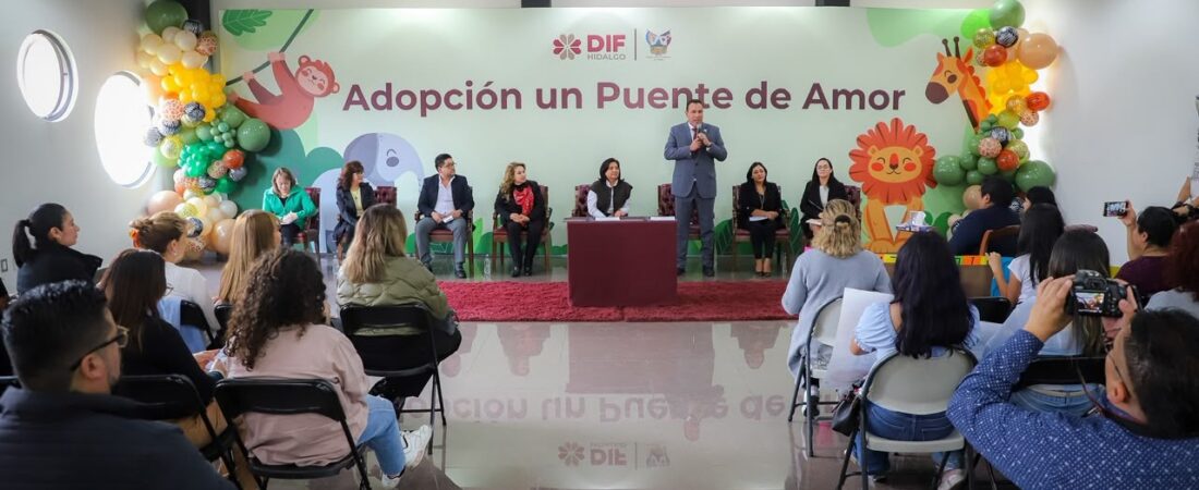 61 familias hidalguenses cruzaron el Puente de Amor para brindar un hogar a niñas, niños y adolescentes en Hidalgo