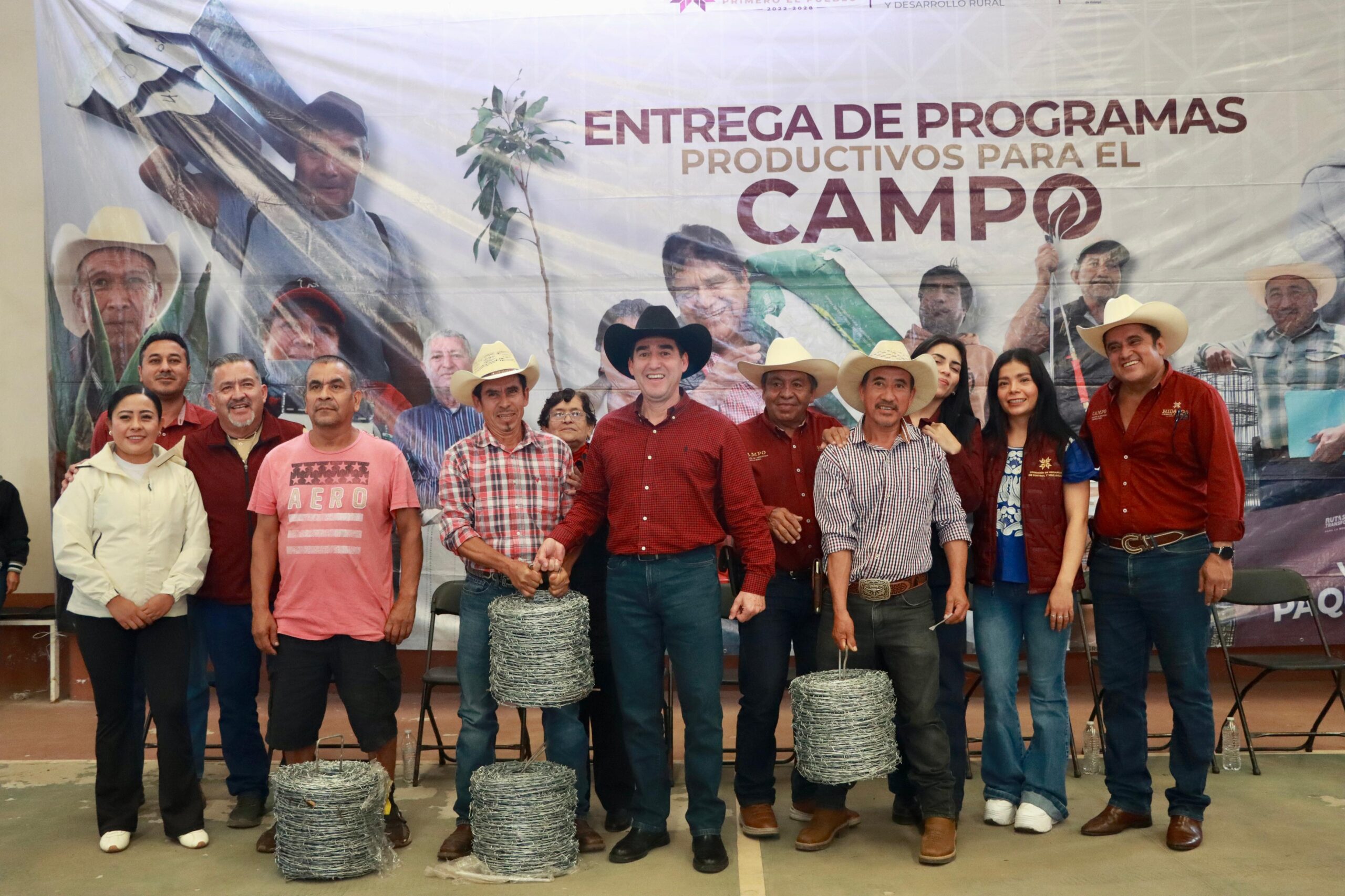 Destina Saderh apoyos al sector agropecuario en Lolotla