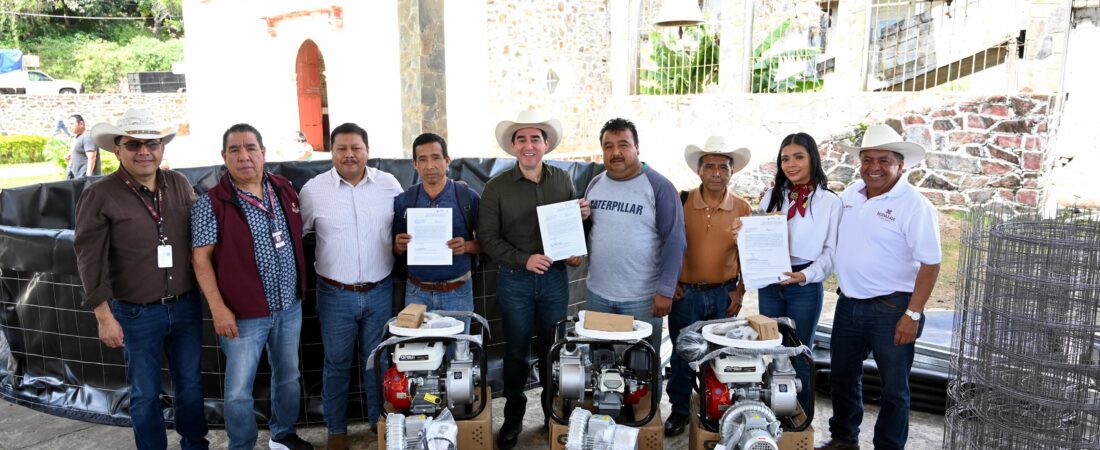 Apoyos al campo impulsan la productividad de ocho municipios de la Sierra y Huasteca